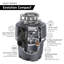 Evolution Compact 3/4 HP Continuous Feed Garbage Disposal-29121358