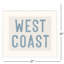 West Coast, art encadré
