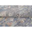 Wool Oriental Area Rug in Gray/Blue/Cream-1965966167