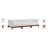 Rio 96.5" Wide Outdoor Patio Sofa with Cushions