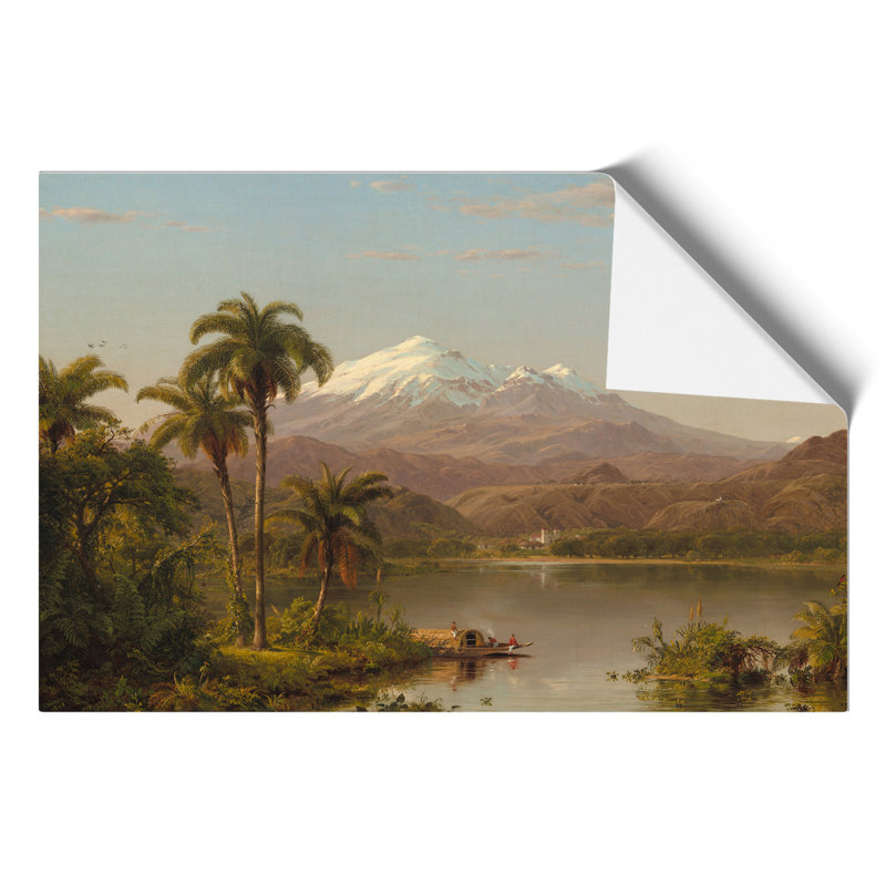 Tamaca Palms by Frederic Edwin Church - Frameless Print, 21cm H x 30cm W x 0.1cm D