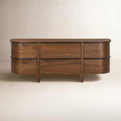 Topsham 77" Walnut Dresser