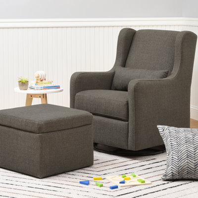 Adrian Swivel Glider and Ottoman
