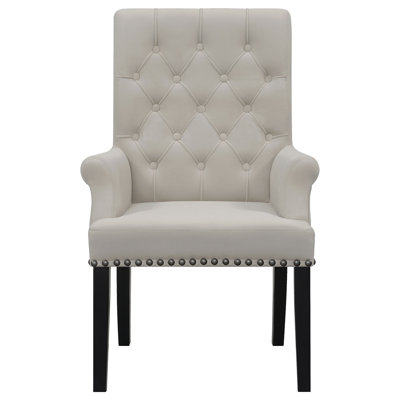 Chaise de salle à manger rembourrée Norwich Sand