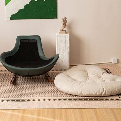 Chaise berçante élégante, décontractée et confortable