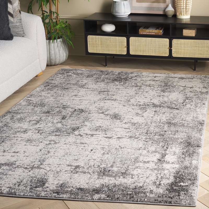 Abbi-Rose 100 Performance Abstract Rug, Rectangle 5'3" x 7'6"