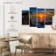Gillard Golden Sun au-dessus de galets Gillard-107472383