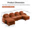 Canapé modulaire 4 places Cloud Comfort