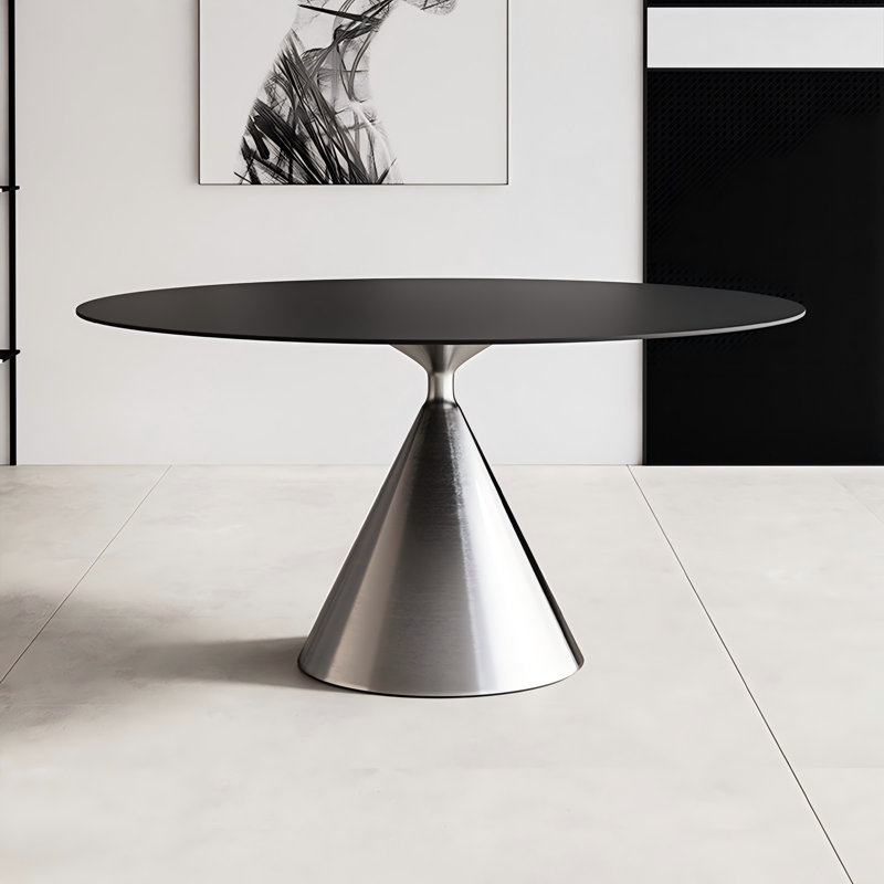 Table de salle à manger Sintered Stone, H 29,53 po x L 39,37 po x l 39,37 po
