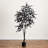 6Ft. Artificial Halloween Black Maple Tree