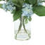 Hydrangea In Glass Vase With Acrylic Water