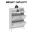 Bailes 16 Pair Shoe Storage Cabinet-709716940