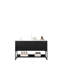 Meuble-lavabo autoportant de 48 po avec lavabo 48 po avec lavabo, meuble-lavabo autoportant avec 3 portes et tablette ouverte