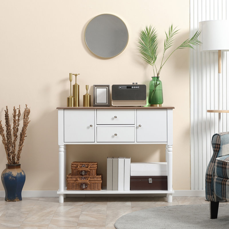 Buffet 2 tiroirs 39,4 po de largeur