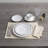 Noritake Whiteridge Platinum Set Of 4 Bread & Butter/Appetizer Plates, 6-1/2"