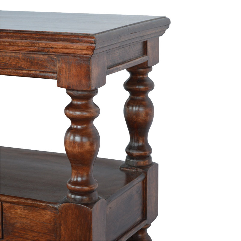 110cm Solid Wood Console Table