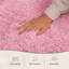 Solid Colour Machine Tufted Shag Area Rug-581686711