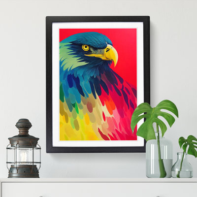 Eagle In Colour - Single Picture Frame Print