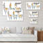 «Cute Llama», reproduction de cadre flottant sur toile-740365008-740364996