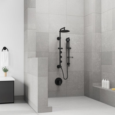 Adjustable Slide Bar Shower Panel Accessory