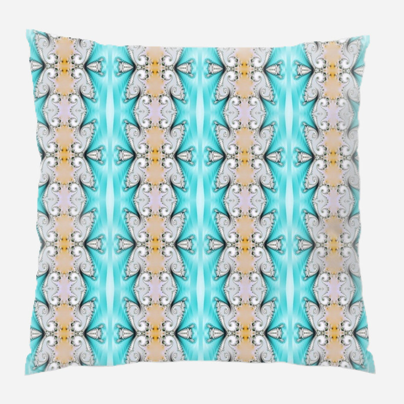 Coussin décoratif transparent, Intérieur, Bleu
