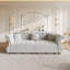 Canapé-lit escamotable 97,6 po Chesterfield Upholstery-2011065818