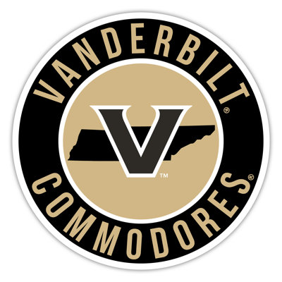 Vanderbilt University Bright Line - 16 po avec cercle