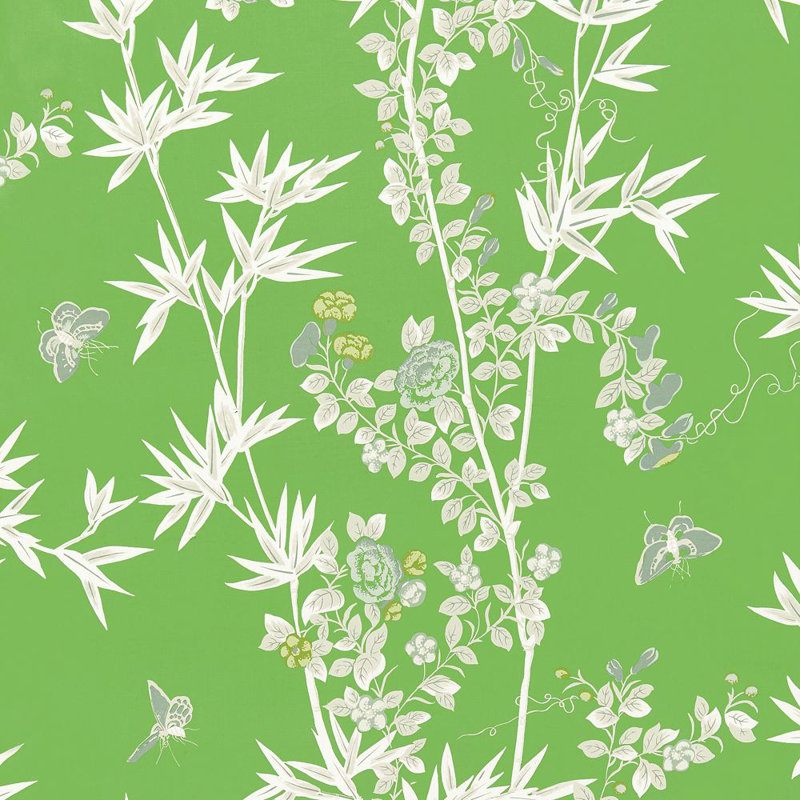 La Boheme Jardin De Chine Fabric, Jade