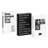 White & Black Decorative Book Box, S/3