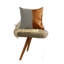 Coussin décoratif en faux cuir Divided-99254241