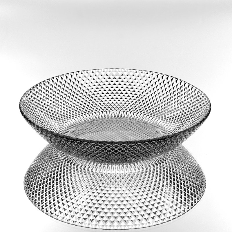 4-Piece Microwave & Oven Safe Glass 8" Soup Plate Set, Service for 4