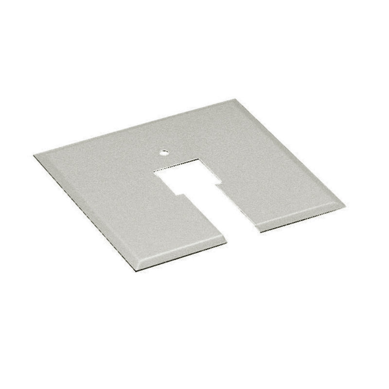Plate for Track Connectors Canopy, Brushed Nickel