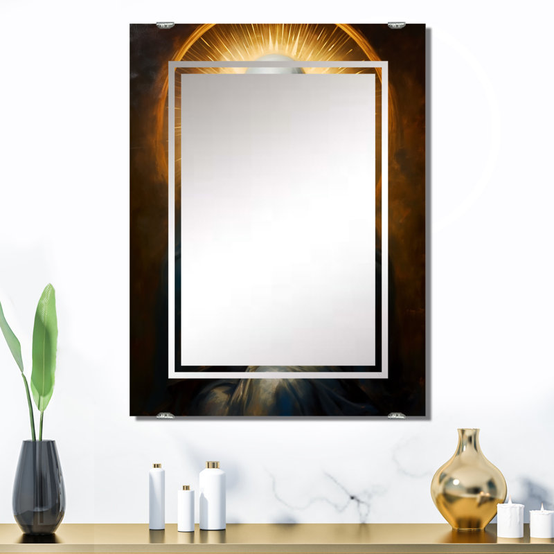 Décoration murale - Miroir Christianisme MIR142025, 32 po x 24 po