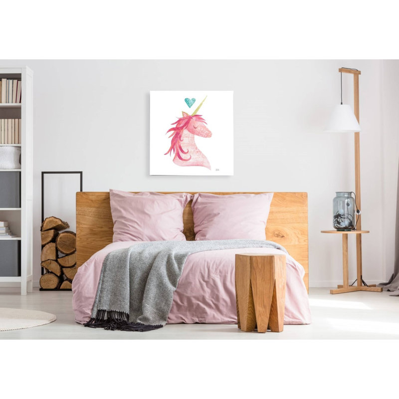 Epic Art «Unicorn Magic I Heart Sq» par Melissa Ave «Unicorn Magic I Heart Sq» par Melissa Averinos