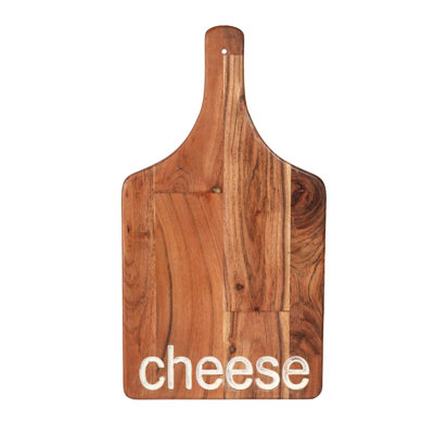 18.5Cheese Carved Wooden Serve Board