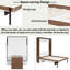 Lit escamotable avec bureau pliable Murphy-499283063