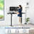 VIVO Electric 60" x 30" Desk, Full Cable Tabletop, 1B6-P3B Series-92395465