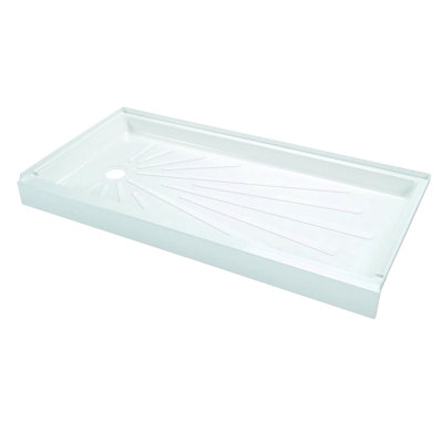 ShowerTub 60'' W 30'' D Rectangular Single Shower Base