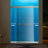 WOODBRIDGE Frameless Double Sliding Shower Door with Soft Close System, 56-60" Width x 80"Height with 3/8"(10mm) Clear Tempered Glass-116190855