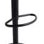Swivel Upholstered Adjustable Height Bar Stool