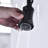 Matte Black Kitchen Faucet With Pull-Down Option - Dual Handle Switch For Accurate Water Control 360-Degree Rotatable High Nozzle Expanded Cleaning Space Brass Material Dependability Bridge Efficient