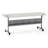 Flip-N-Store Training Table with Caster Wheels-15458617