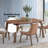 Ginny Solid Wood Base Dining Table