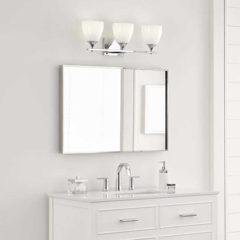 Éclairage pour meuble-lavabo Toffino, Chrome, 3