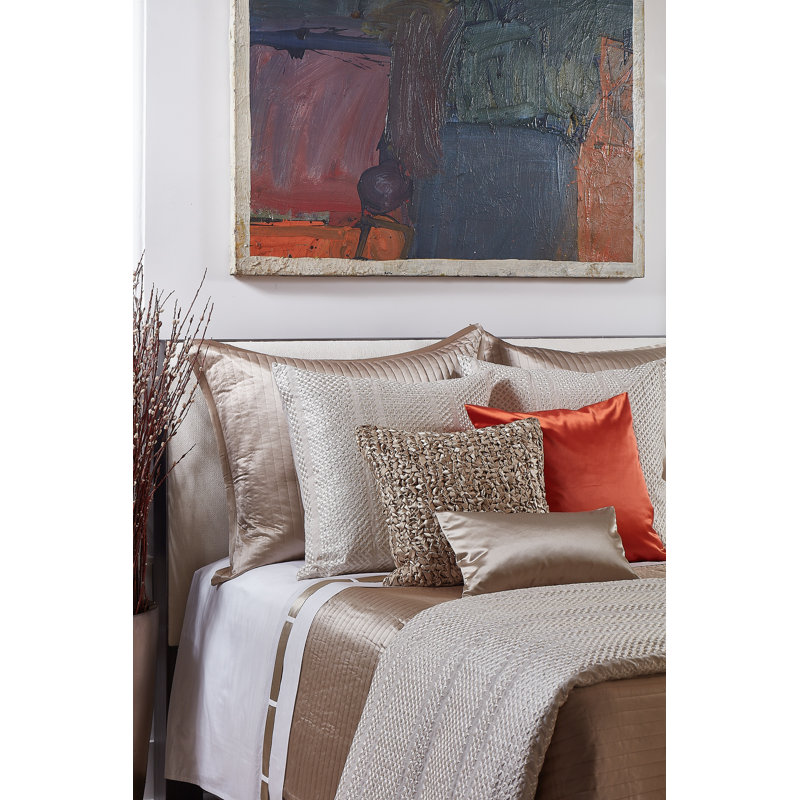 Duchess Pillow Cover & Insert, Champagne