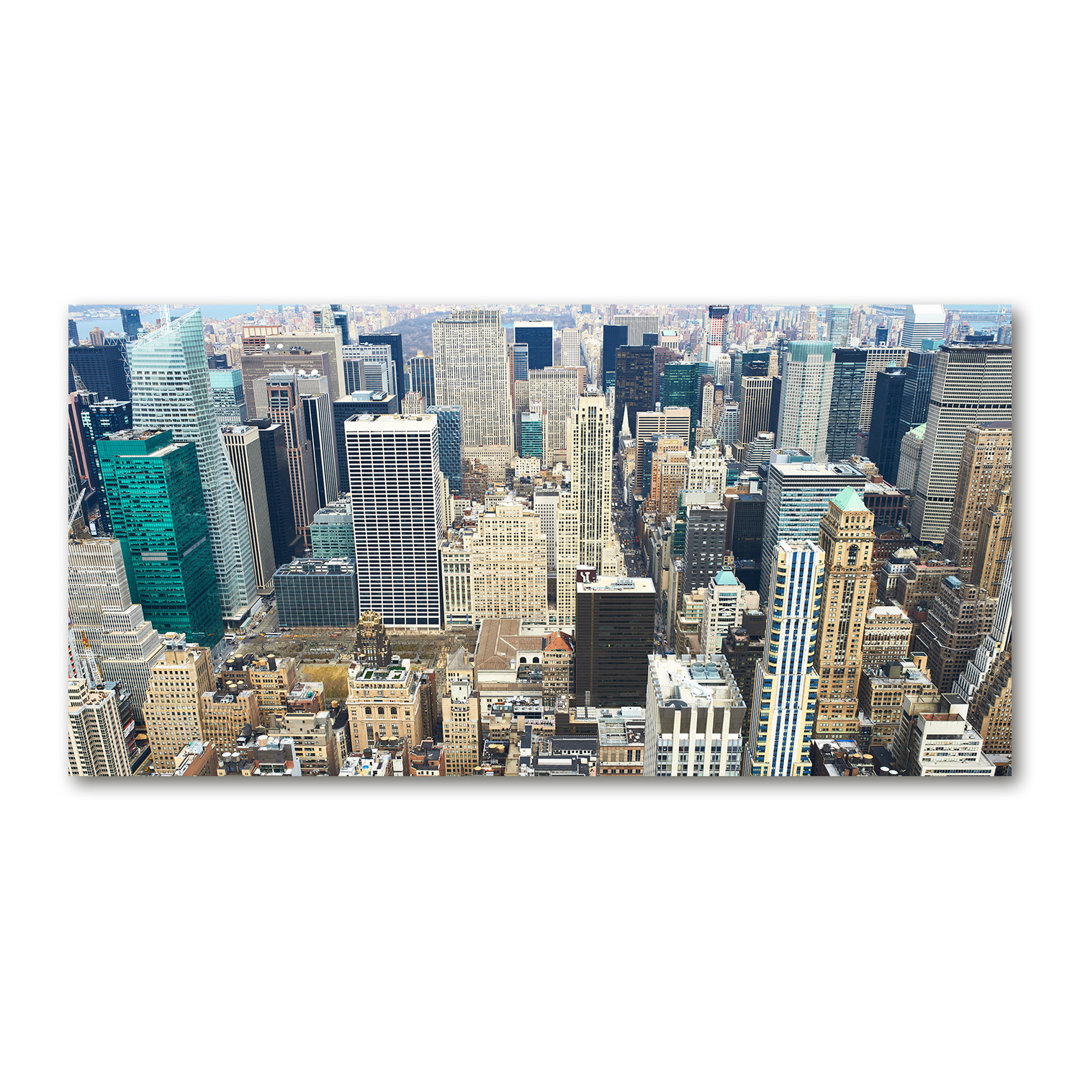 Manhattan New York - Wrapped Canvas Kunstdrucke