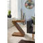 Solid Wood Pedestal End Table