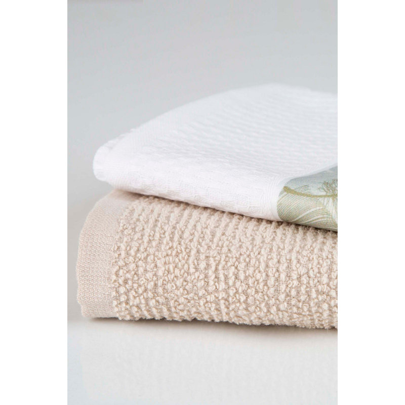Ensemble de 2 serviettes essuie-mains Adna