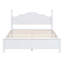 Structure de lit plateforme en bois grand format, style rétro avec support en lattes de bois pour un confort et une durabilité accrus-964541667