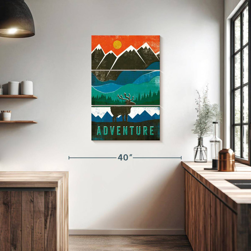 Tergel Big Sky I, 38" H x 24" W